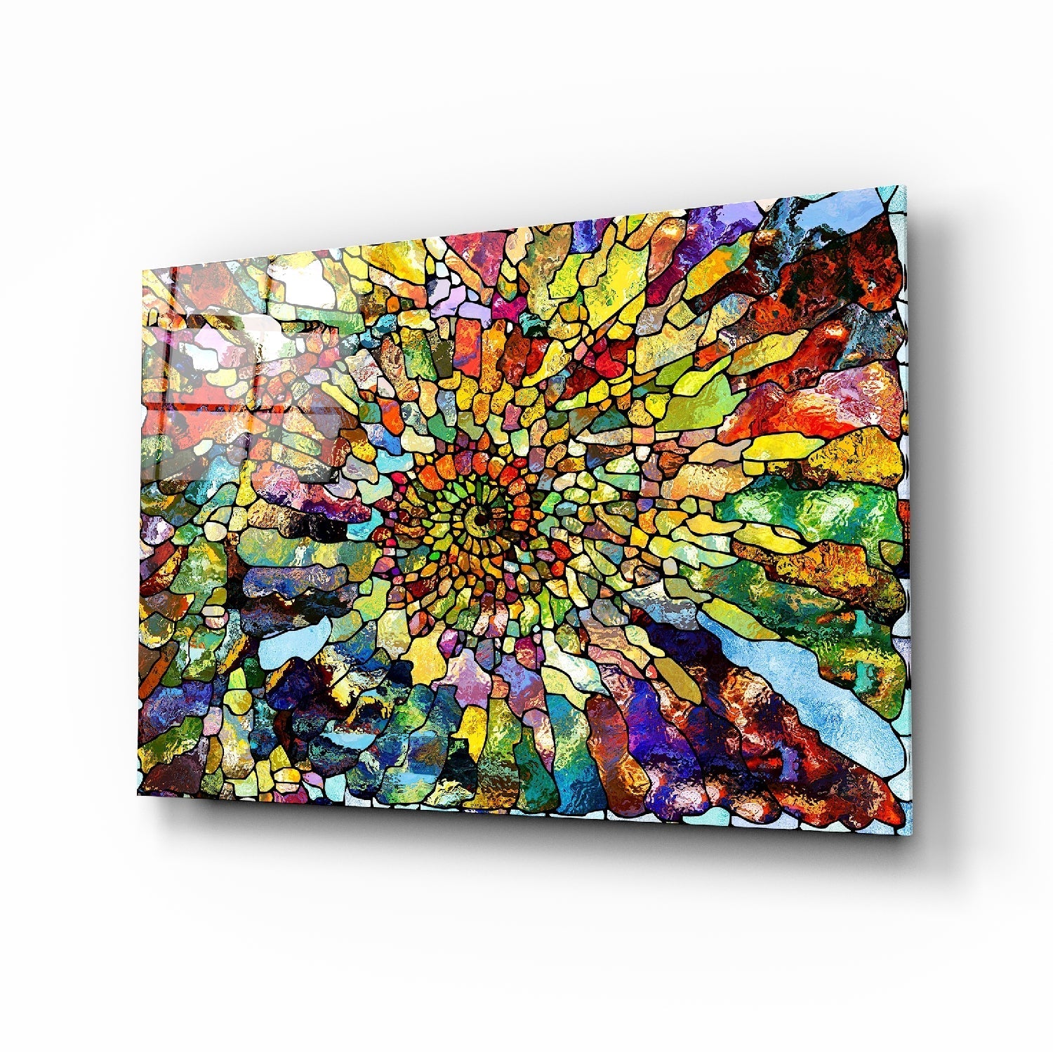 Renkli Mozaik Cam Tablo | Insigne Art | Üstün Kalite