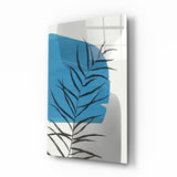 Sonbahar Mavi Cam Tablo | Insigne Art | Üstün Kalite