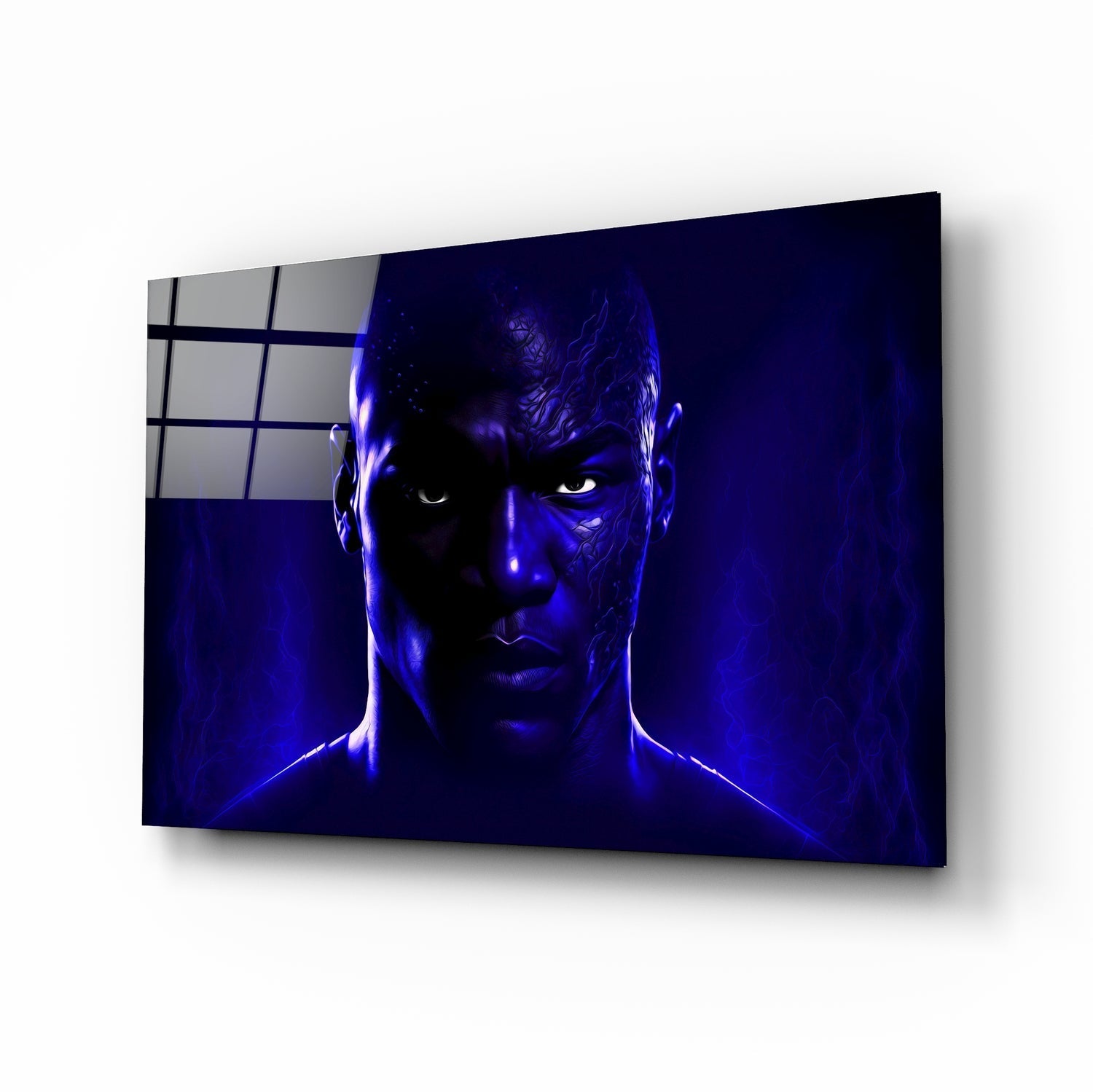 Iconic Michael Jordan Glass Wall Art  || Designers Collection