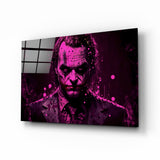 Joker Glass Wall Art  || Designers Collection