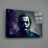 Joker Glass Wall Art  || Designers Collection