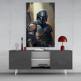 Boba Fett Cam Tablo || Tasarımcı Koleksiyonu.