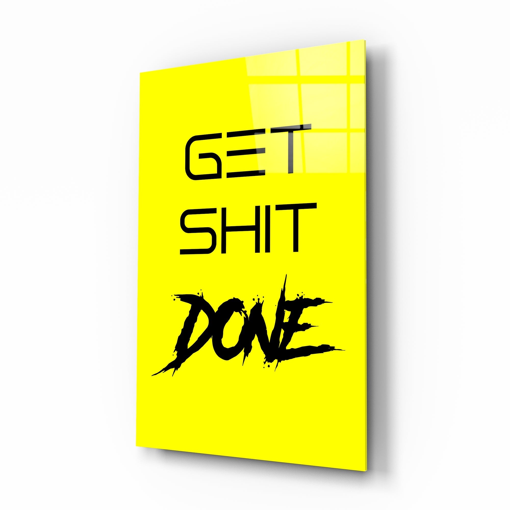 Get Shit Done Cam Tablo || Tasarımcı Koleksiyonu.