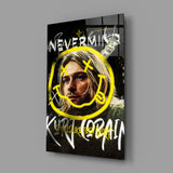 Kurt Cobain Glass Wall Art || Designers Collection