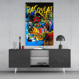 Style of Jean-Michel Basquiat Glass Wall Art || Designers Collection