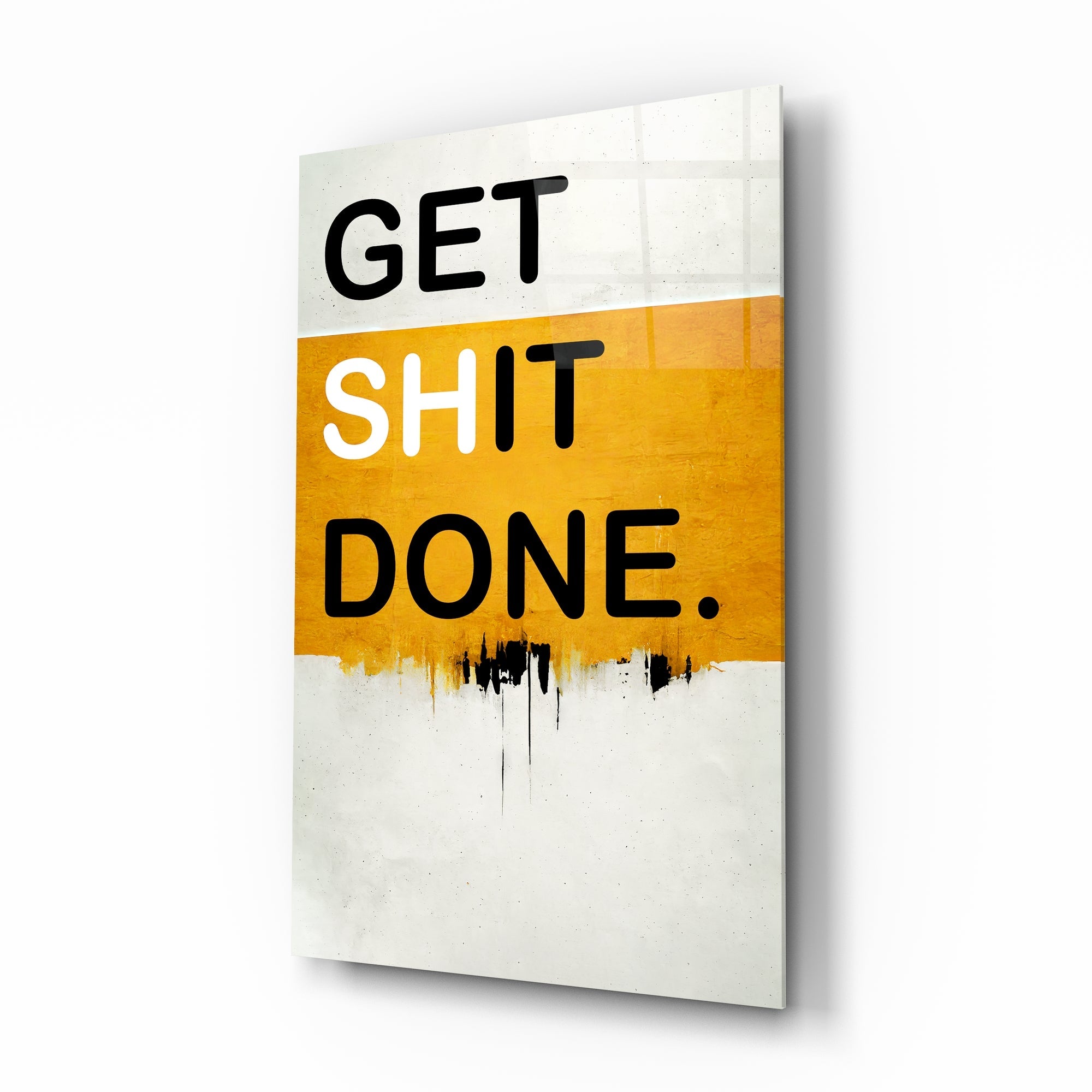 Get Shit Done Cam Tablo || Tasarımcı Koleksiyonu.