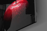 Kırmızı Elma Cam Tablo | Insigne Art | Üstün Kalite