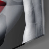 Kırmızının Cazibesi Cam Tablo | Insigne Art | Üstün Kalite