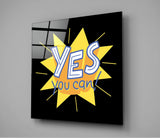 “Yes, You Can” Cam Tablo | Insigne Art | Üstün Kalite