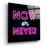 “Now or Never” Cam Tablo | Insigne Art | Üstün Kalite