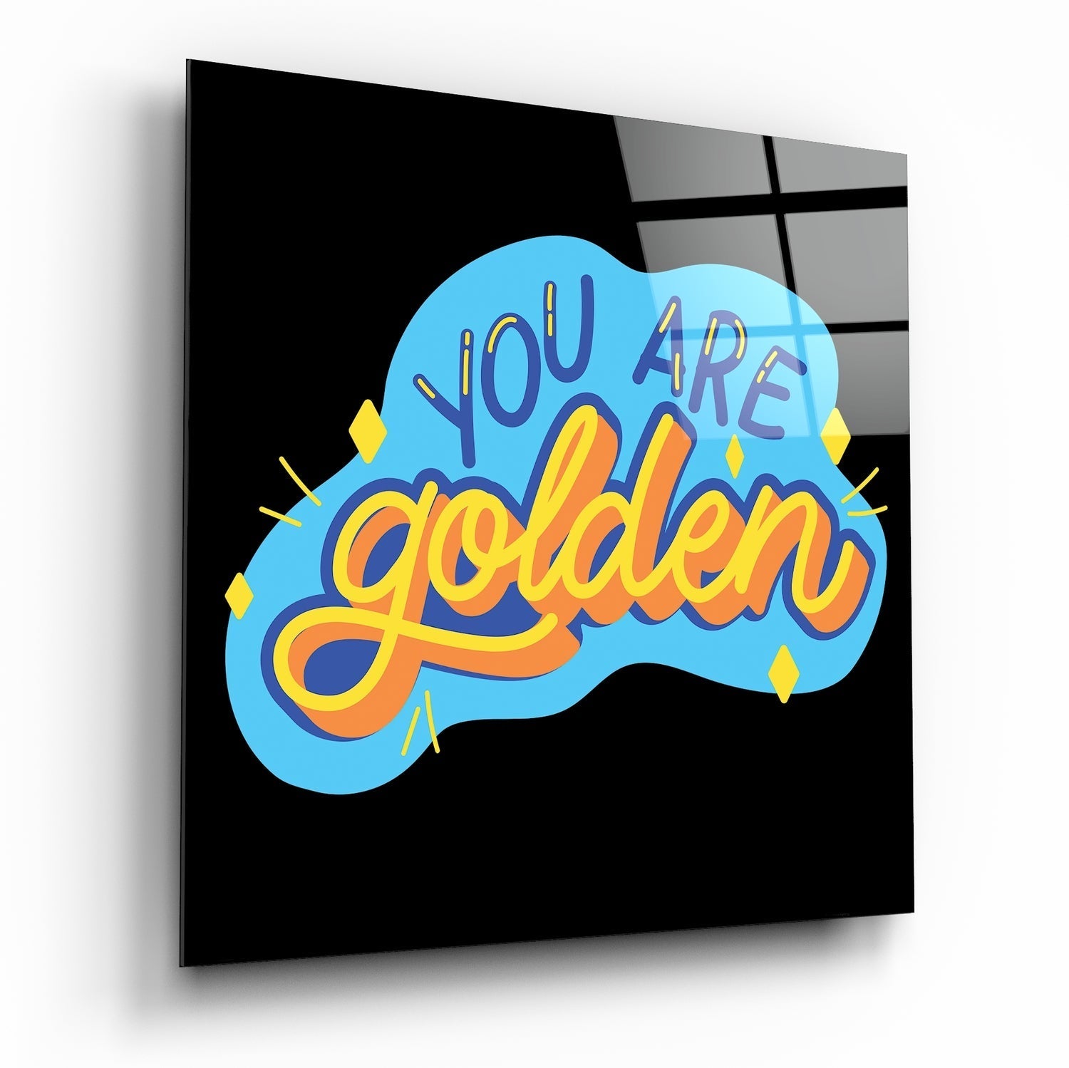 “You Are Golden” Cam Tablo | Insigne Art | Üstün Kalite