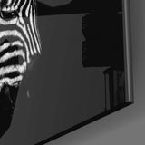 Zebra Glass Wall Art