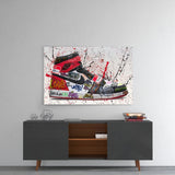 Gratifi Shoe Glass Wall Art