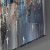 Abstract City Glass Wall Art