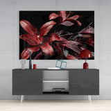 Flowers Glass Wall Art