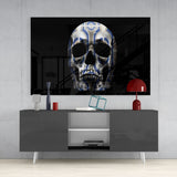 Skull Glass Wall Art