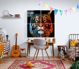 Tiger Quadro Glass Wall Art